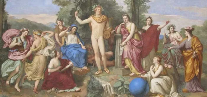 Mnemósine, titánide de la memoria y madre de las nueve Musas.